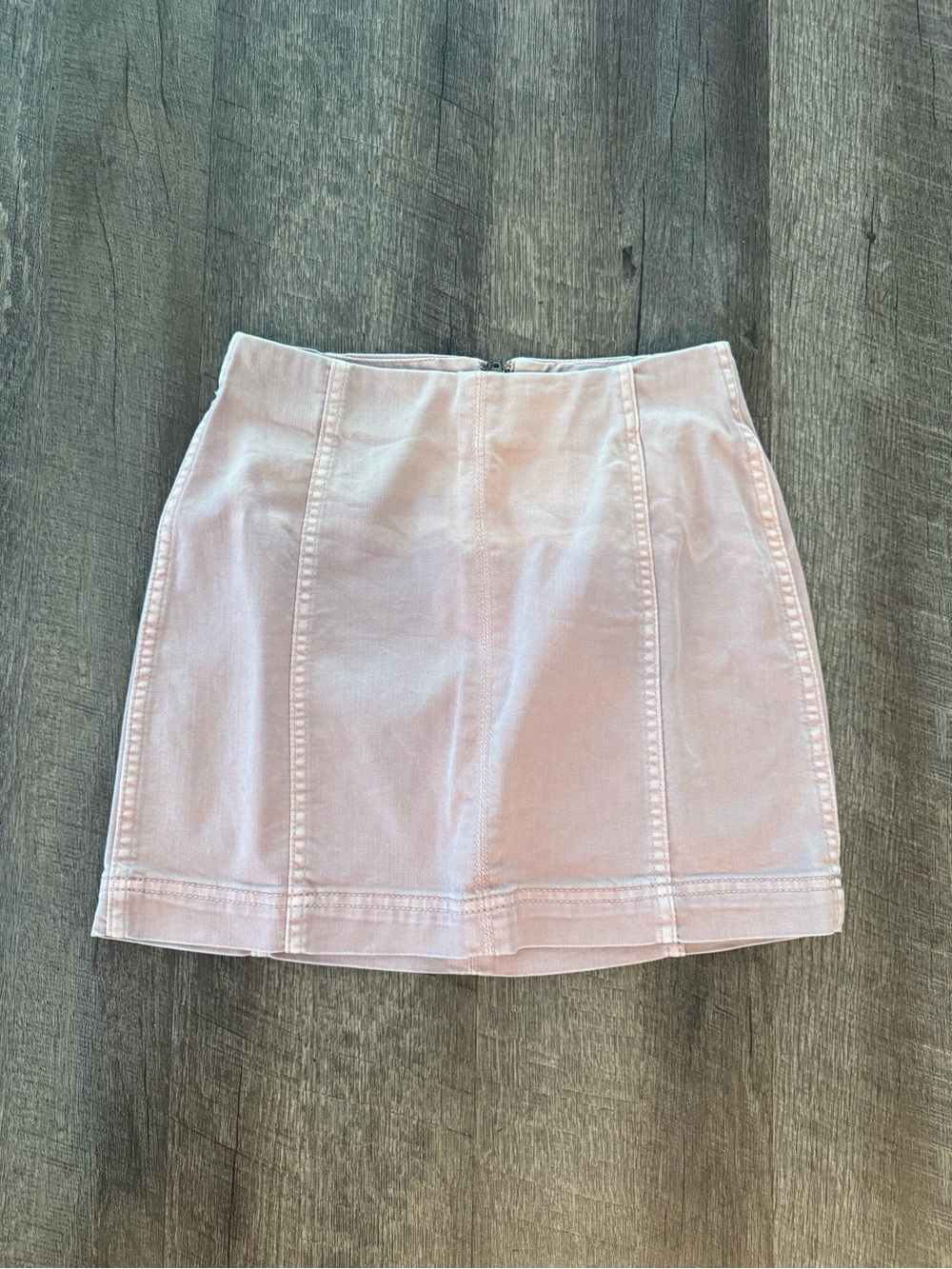 wild fable Light Pink Mini Skirt with Panel Seams